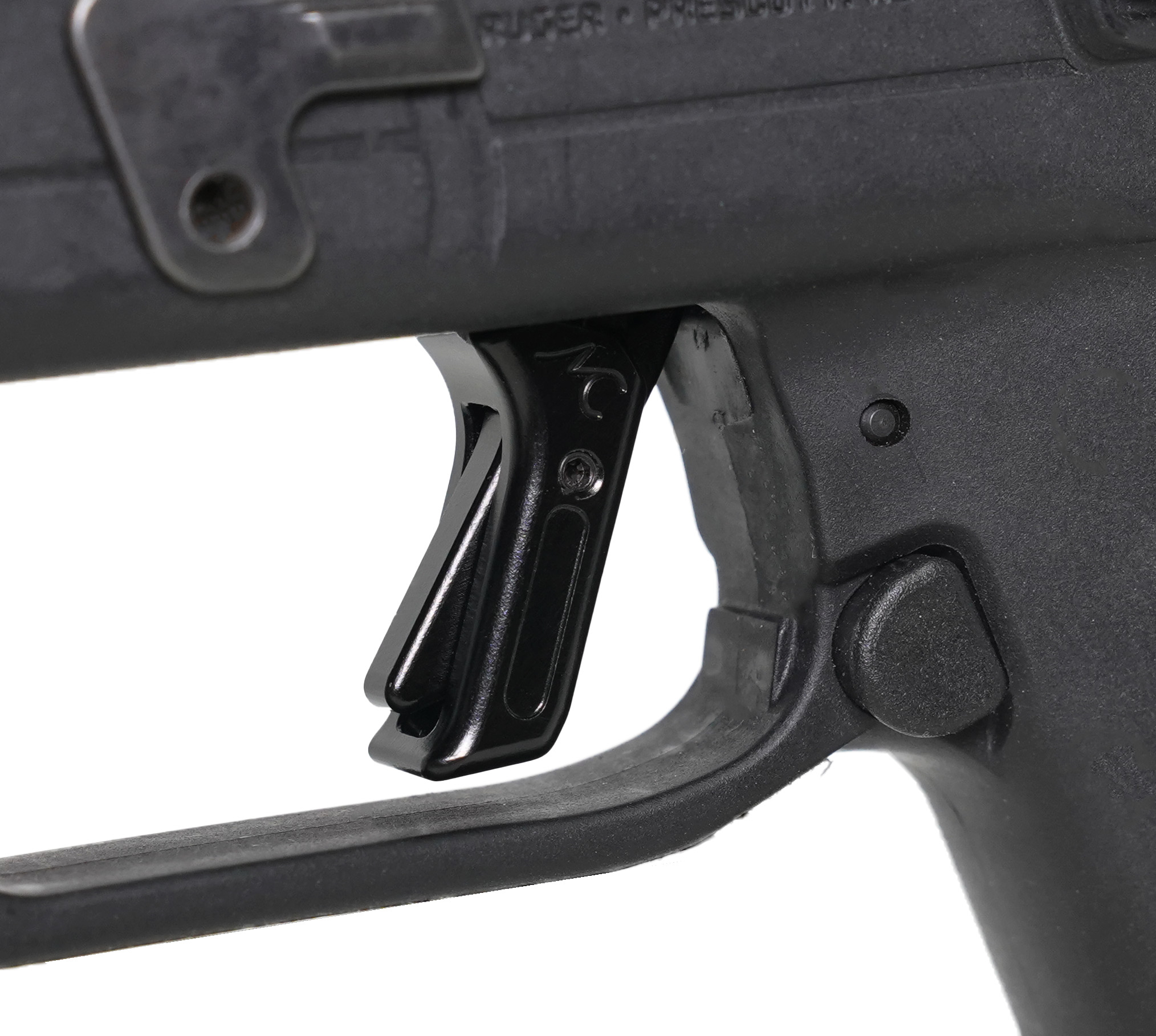 Ruger 57 Short Stroke Flat Trigger and Spring Kit Bundle ruger 57 trigger upgrade, ruger-57 flat trigger kit, ruger 57 short stroke trigger, ruger 57 aftermarket parts, ruger 57 spring kit, ruger 57 accuracy upgrade, cnc aluminum ruger 57 trigger, mcarbo ruger 57 bundle